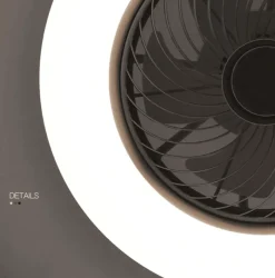 Comfort u0026 Style Beleuchtung-Intelligente Deckenleuchte – Leiser Luftventilator mit unsichtbaren Flügeln
