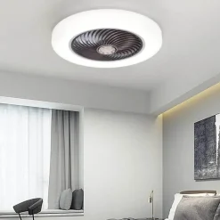 Comfort u0026 Style Beleuchtung-Intelligente Deckenleuchte – Leiser Luftventilator mit unsichtbaren Flügeln