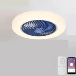Comfort u0026 Style Beleuchtung-Intelligente Deckenleuchte – Leiser Luftventilator mit unsichtbaren Flügeln