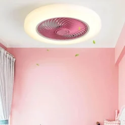 Comfort u0026 Style Beleuchtung-Intelligente Deckenleuchte – Leiser Luftventilator mit unsichtbaren Flügeln