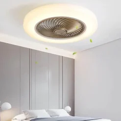 Comfort u0026 Style Beleuchtung-Intelligente Deckenleuchte – Leiser Luftventilator mit unsichtbaren Flügeln