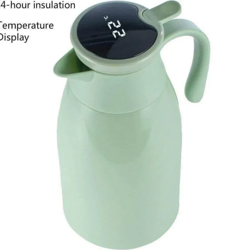 The Cozy Mug Küche & Esszimmer-Intelligente isolierte Thermosflasche – Thermosflasche mit Temperaturanzeige