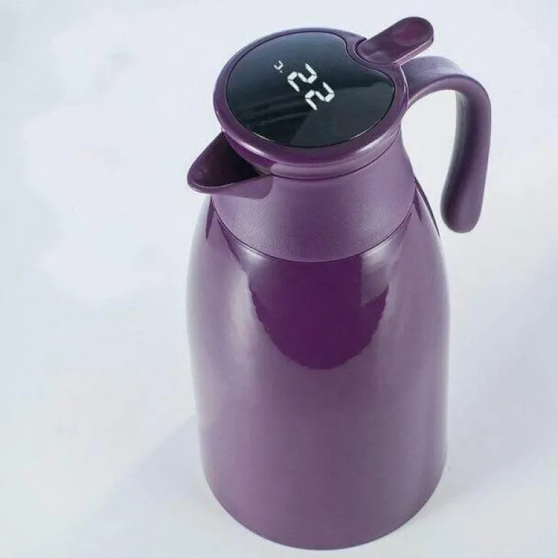 The Cozy Mug Küche & Esszimmer-Intelligente isolierte Thermosflasche – Thermosflasche mit Temperaturanzeige