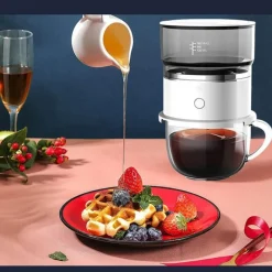 The Cozy Mug Küche & Esszimmer-Intelligente Mini-Kaffeemaschine – Automatische Brühmaschine