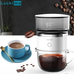 The Cozy Mug Küche & Esszimmer-Intelligente Mini-Kaffeemaschine – Automatische Brühmaschine