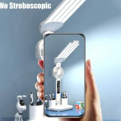 The Decor Haven Gadgets Für Zuhause-Intelligente multifunktionale Tischlampe – 3-in-1-Design mit vier Köpfen