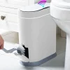 Tranquil Waters Badezimmer-Intelligenter automatischer Sensor-Mülleimer – freihändiger Entsorgungsbehälter