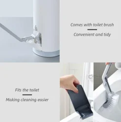 Tranquil Waters Badezimmer-Intelligenter automatischer Sensor-Mülleimer – freihändiger Entsorgungsbehälter