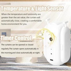 Comfort u0026 Style Gadgets Für Zuhause-Intelligenter elektrischer Vorhangöffner – Automatisches Jalousiesystem