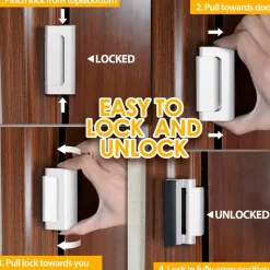 Comfort u0026 Style Heimwerkzeuge-Intelligenter Türknauf mit Fingerabdruck – Touch-Lock-System