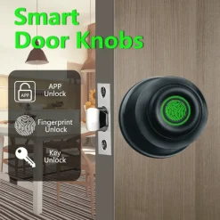 Comfort u0026 Style Gadgets Für Zuhause-Intelligenter Türknauf mit Fingerabdruck – Touch-Lock-System