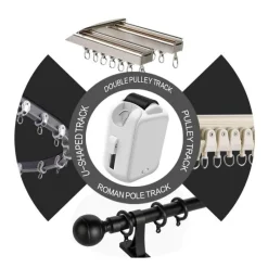 Comfort u0026 Style Gadgets Für Zuhause-Intelligenter Vorhangöffner – Vorhangsystem mit Fernbedienung