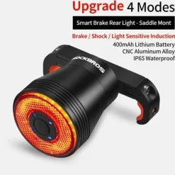 Wilderness Haven Fahrräder & Verkehr|Beleuchtung-Intelligentes Bremslicht - Automatischer Sicherheits-Fahrradindikator