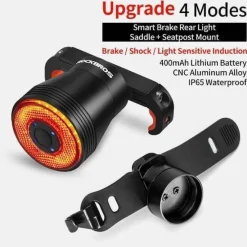 Wilderness Haven Fahrräder & Verkehr|Beleuchtung-Intelligentes Bremslicht - Automatischer Sicherheits-Fahrradindikator