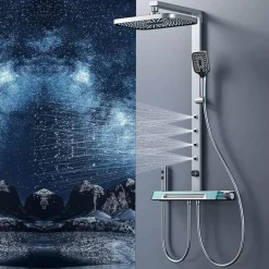 The Blissful Bath Badezimmer-Intelligentes digitales Duschmassagesystem – Fortschrittliche Sprühtechnologie