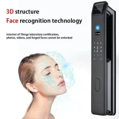 Comfort u0026 Style Gadgets Für Zuhause|Heimwerkzeuge-Intelligentes Fingerabdruck-Türschloss - Sicherheitsschloss mit automatischer Gesichtserkennung