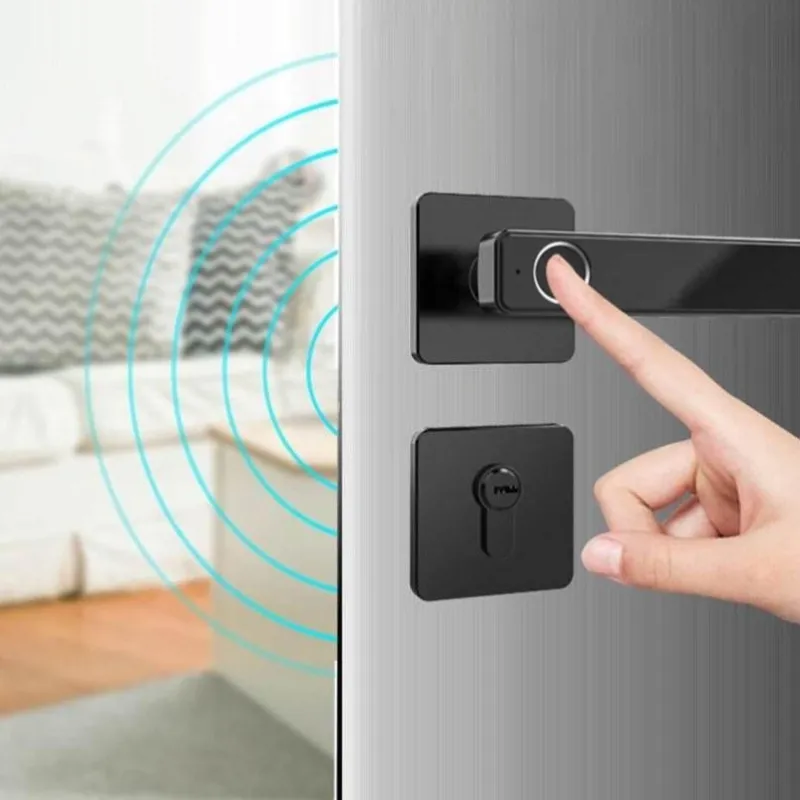 Comfort u0026 Style Gadgets Für Zuhause-Intelligentes Türschloss mit Fingerabdruck – Biometrisches schlüsselloses Zugangsschloss