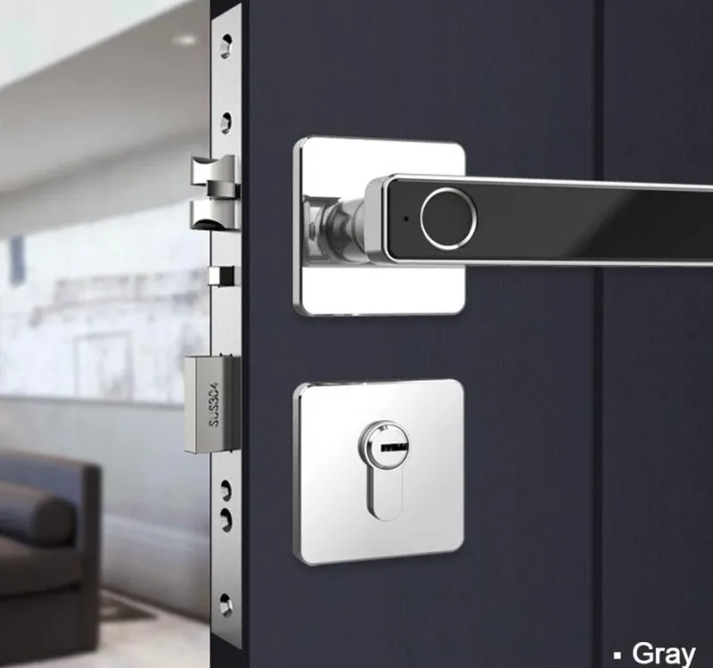 Comfort u0026 Style Gadgets Für Zuhause-Intelligentes Türschloss mit Fingerabdruck – Biometrisches schlüsselloses Zugangsschloss
