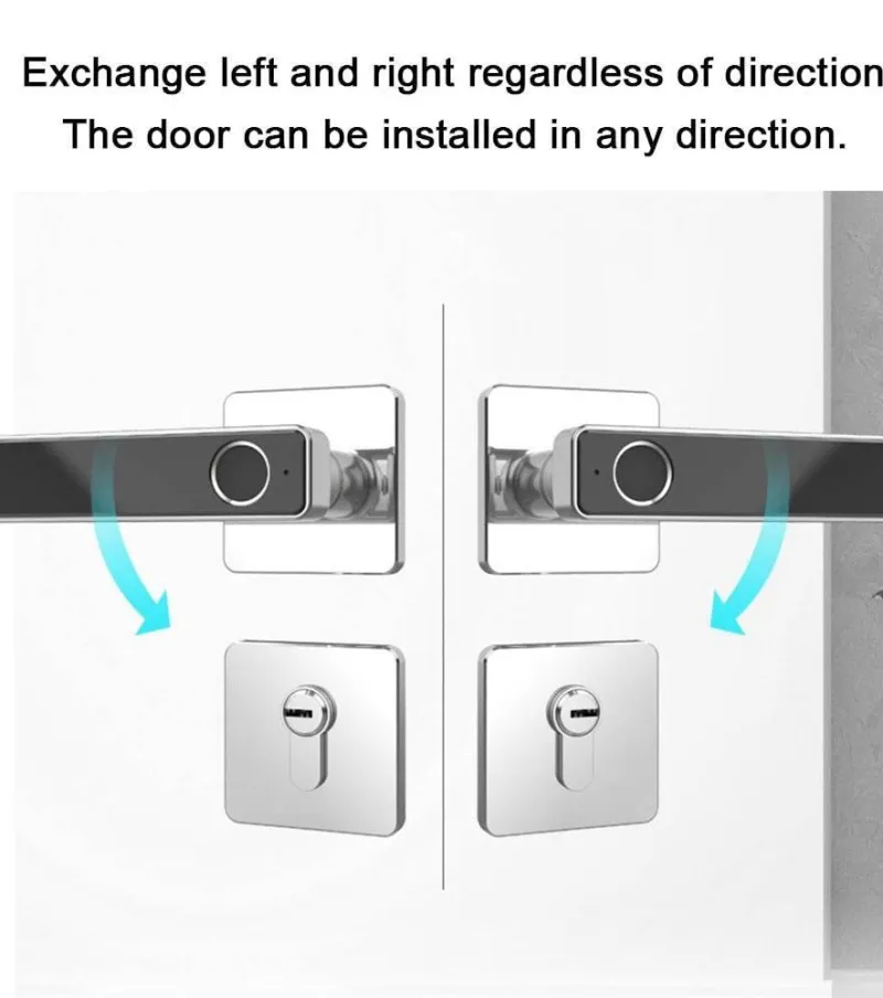 Comfort u0026 Style Gadgets Für Zuhause-Intelligentes Türschloss mit Fingerabdruck – Biometrisches schlüsselloses Zugangsschloss