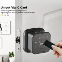 Comfort u0026 Style Gadgets Für Zuhause-Intelligentes WiFi-Fingerabdruck-Türschloss – Schlüsselloses Sicherheitssystem