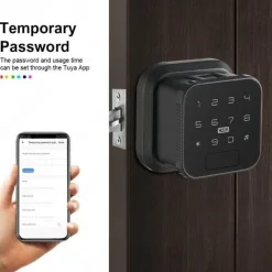 Comfort u0026 Style Gadgets Für Zuhause-Intelligentes WiFi-Fingerabdruck-Türschloss – Schlüsselloses Sicherheitssystem