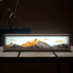 The Decor Haven Wohndeko|Beleuchtung-Interaktive Leinwandlampe - Dream Aura Desktop Decor