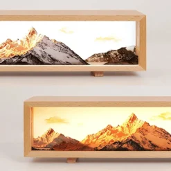 The Decor Haven Wohndeko|Beleuchtung-Interaktive Leinwandlampe - Dream Aura Desktop Decor