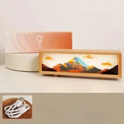 The Decor Haven Wohndeko|Beleuchtung-Interaktive Leinwandlampe - Dream Aura Desktop Decor