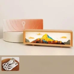 The Decor Haven Wohndeko|Beleuchtung-Interaktive Leinwandlampe - Dream Aura Desktop Decor