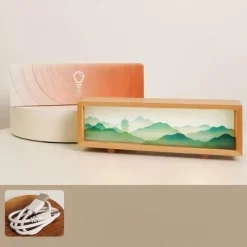 The Decor Haven Wohndeko|Beleuchtung-Interaktive Leinwandlampe - Dream Aura Desktop Decor