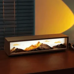 The Decor Haven Wohndeko|Beleuchtung-Interaktive Leinwandlampe - Dream Aura Desktop Decor