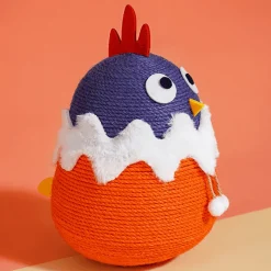 TailTrend Haustierspielzeug-Interaktive Sisal-Katzenbälle – Robustes Spielzeug für spannenden Spielspaß