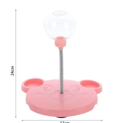 TailTrend Haustierspielzeug|Tierfütterung-Interaktiver Futterball für Haustiere – Spielzeug zur langsamen Fütterung für aktive Hunde