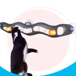 TailTrend Haustierzubehör|Haustierspielzeug-Interaktiver Haustiertunnel – Lustiges Spielzeug für Katzen und Hunde