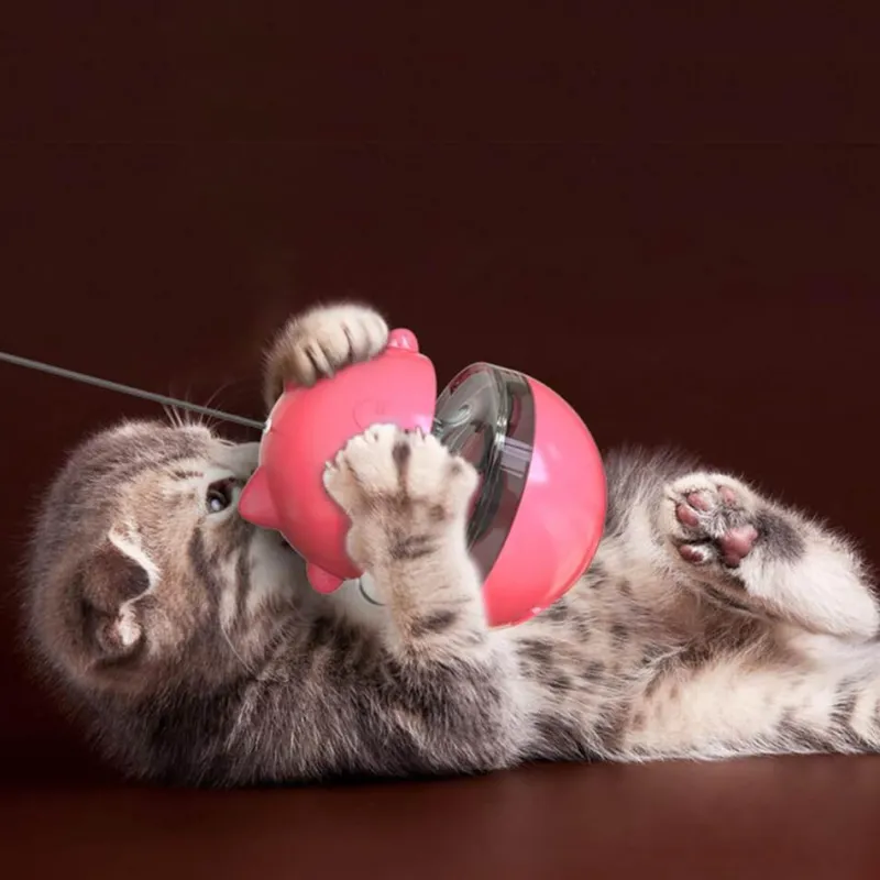 TailTrend Haustierspielzeug-Interaktiver Leckerli-Spender für Katzenspielzeug für spannenden Spielspaß