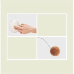 TailTrend Haustierspielzeug-Interaktives Eierschalen-Katzenspielzeug für spannendes Spielen