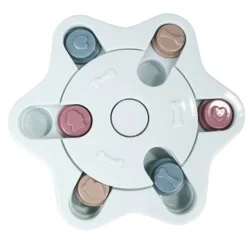 TailTrend Haustierzubehör|Haustierspielzeug-Interaktives Futterspielzeug für Hunde – Slow Feed Puzzle Bowl