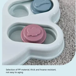 TailTrend Haustierzubehör|Haustierspielzeug-Interaktives Futterspielzeug für Hunde – Slow Feed Puzzle Bowl