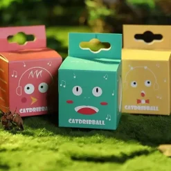 TailTrend Haustierspielzeug-Interaktives 3-in-1-Katzenspielzeug – Anregender Katzenrufball für Spaß und Spielzeit