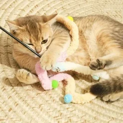 TailTrend Haustierspielzeug-Interaktives Katzenspielzeug – Spannendes Selbstspiel-Trickspiel für Katzen