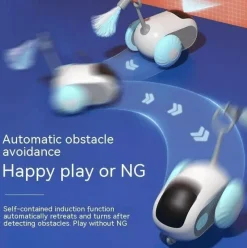 TailTrend Haustierzubehör|Haustierspielzeug-Interaktives Katzenspielzeug – Spannendes Verfolgungsspiel für Katzen