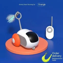 TailTrend Haustierzubehör|Haustierspielzeug-Interaktives Katzenspielzeug – Spannendes Verfolgungsspiel für Katzen