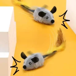 TailTrend Haustierspielzeug-Interaktives Katzenspielzeug „Smart Mouse Chaser“ für spannende Spielstunden