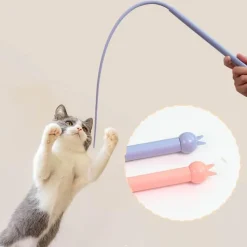 TailTrend Haustierspielzeug-Interaktives Katzenspielzeug aus Silikon für spannenden Spielspaß