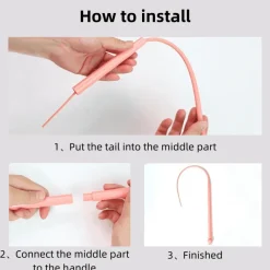 TailTrend Haustierspielzeug-Interaktives Katzenspielzeug aus Silikon für spannenden Spielspaß