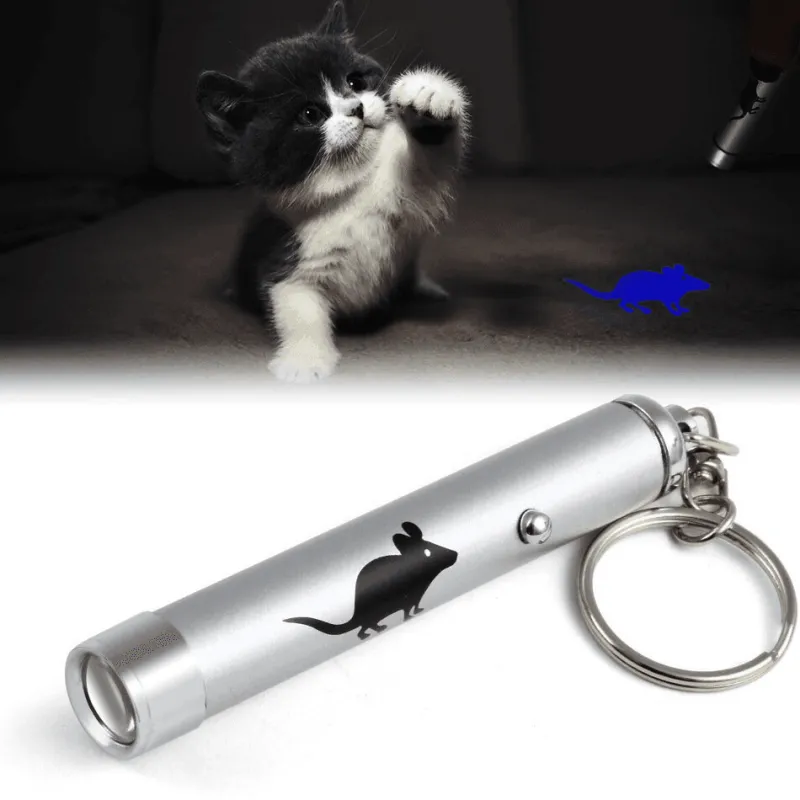 TailTrend Haustierspielzeug-Interaktives LED-Katzen-Laserspielzeug für spannende Spielzeit mit Ihrem Haustier