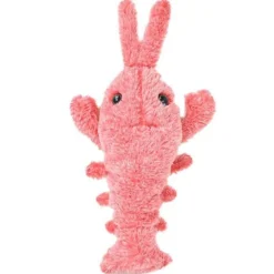 TailTrend Haustierzubehör|Haustierspielzeug-Interaktives Plüsch-Hummer-Katzenspielzeug – Schlabberspielzeug für Haustiere