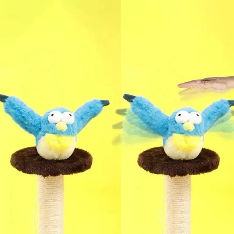 TailTrend Haustierzubehör|Reinigungswerkzeuge Für Haustiere-Interaktives Vogel-Katzenspielzeug – lustiges Spielzeug für Katzen