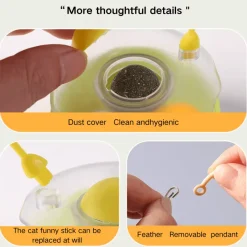 TailTrend Haustierspielzeug-3-in-1-Wackelspielzeug für Kinder – Interaktive Spielhilfe für Spaß und Entwicklung