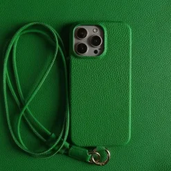 DecorOfficial Taschen & Geldbörsen|Elektronikgehäuse-iPhone-Hülle aus echtem Leder – luxuriöses Rindsleder-Design